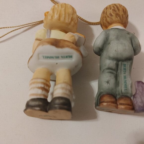 Goebel 1997 Figures x2 BERTA HUMMEL Christmas Ornaments - Picture 5 of 7